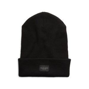 rag & bone Addison black beanie